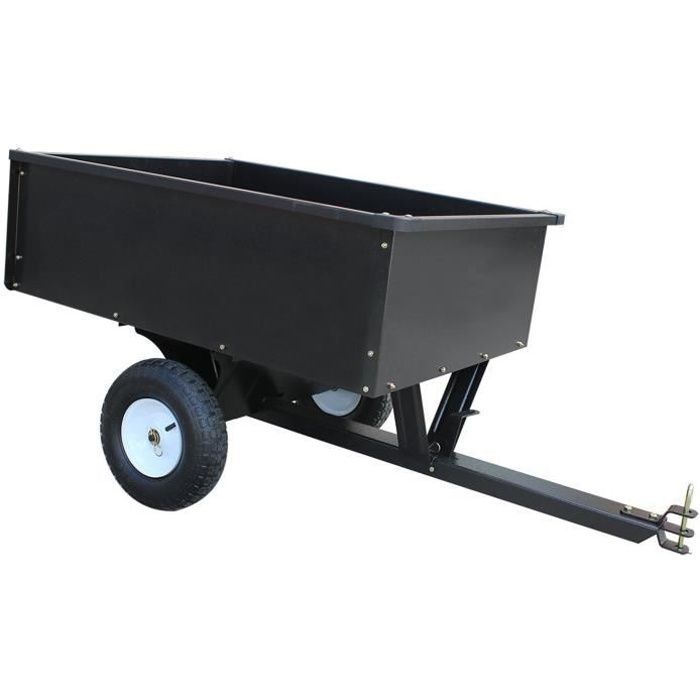 Remolque metálico JARDIN PRATIC - Capacidad: 180 kg