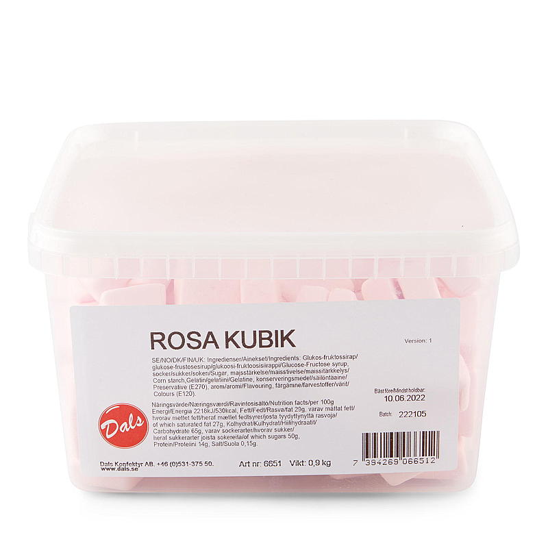 KnallGoodt Foam tyyny pinkki 0,9 kg
