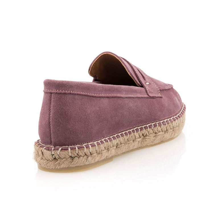 Lila Damen-Loafer/Bootsschuhe