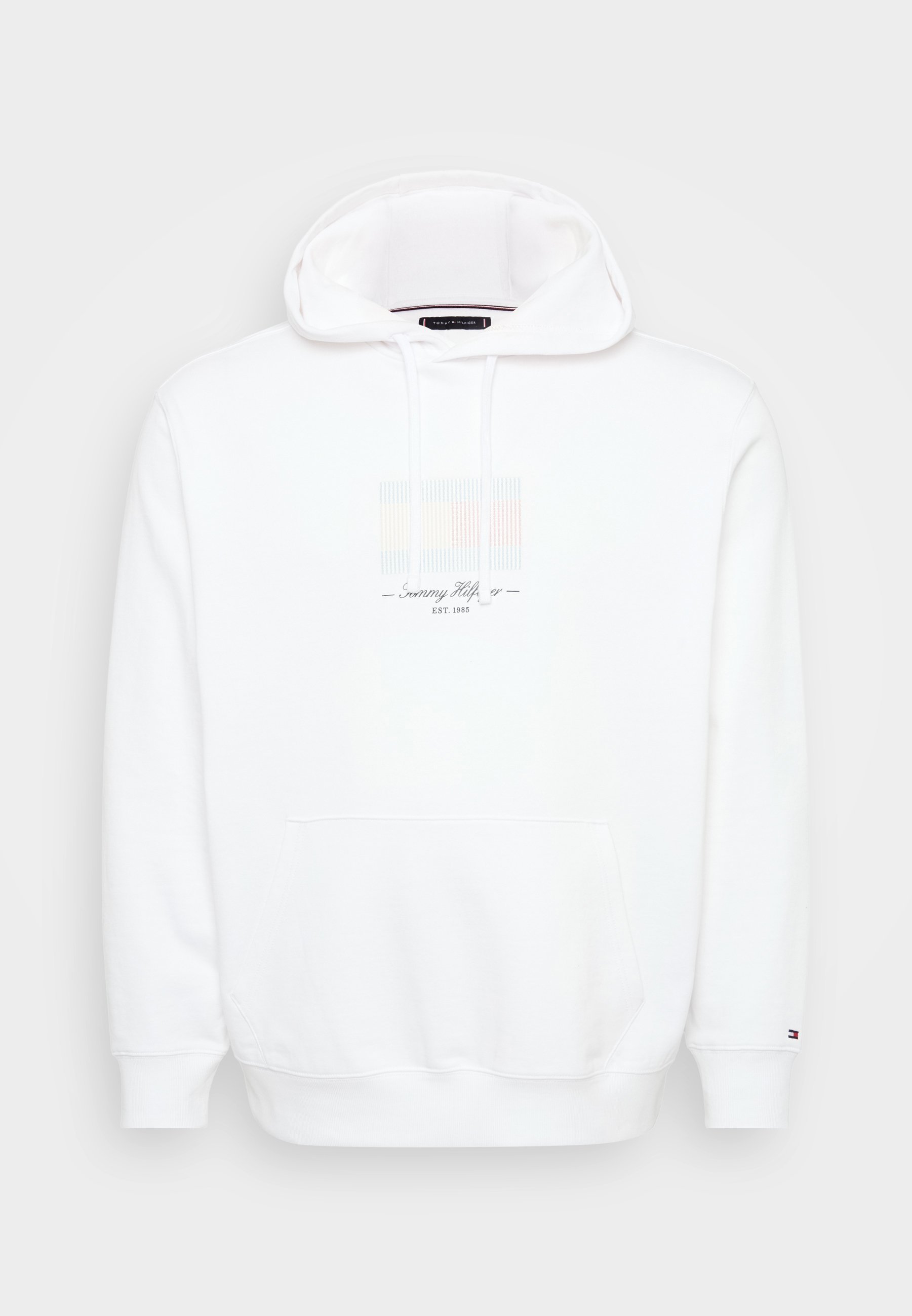 Tommy Hilfiger ITHACA FLAG HOODIE - Sweatshirt - wit