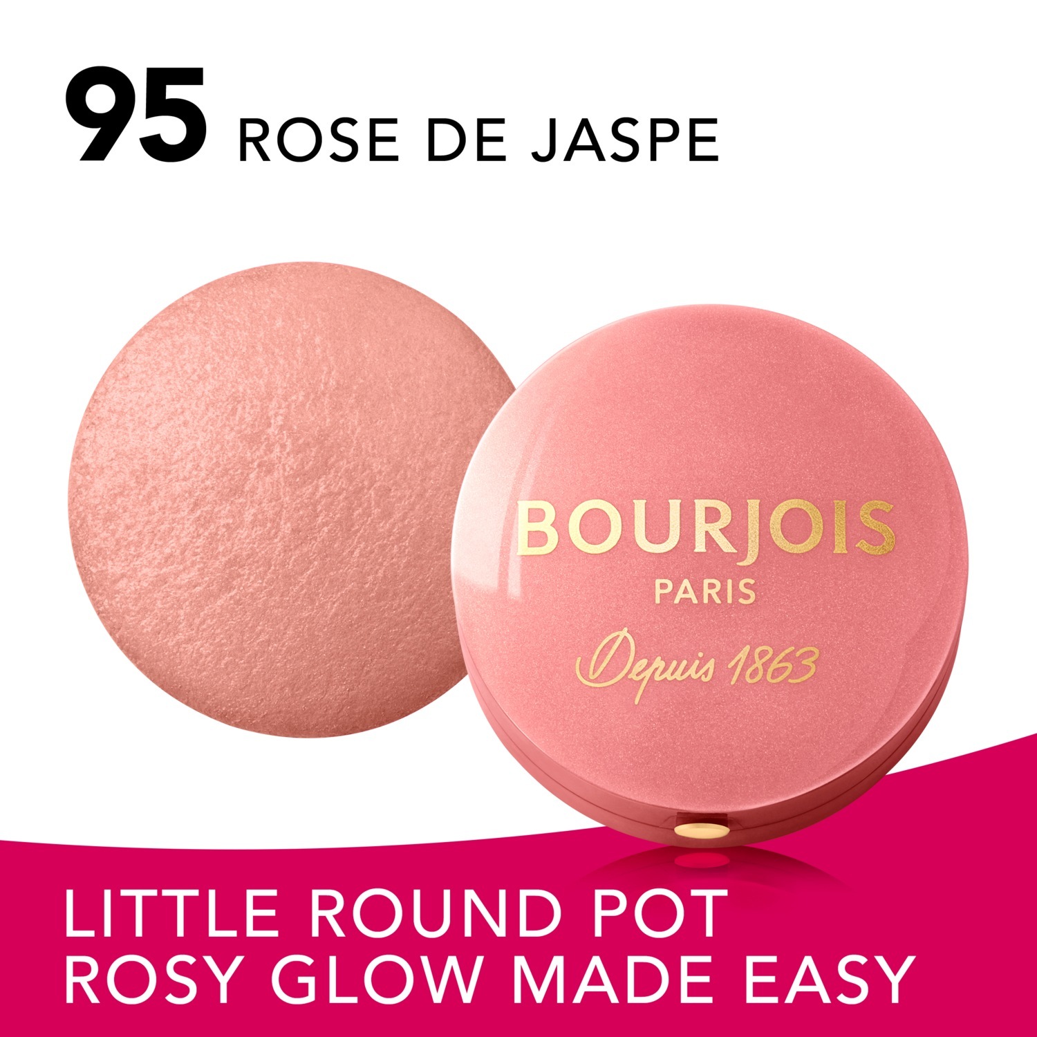 Bourjois lícenka v malej okrúhlej nádobke - 2 g