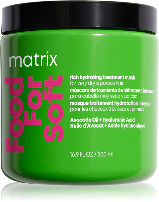 Máscara de Tratamento Hidratante Intensivo Matrix Food For Soft para Cabelos
