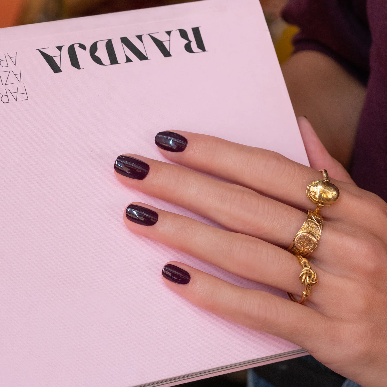 Vernis à ongles Green™ - 15 ml Aubergine