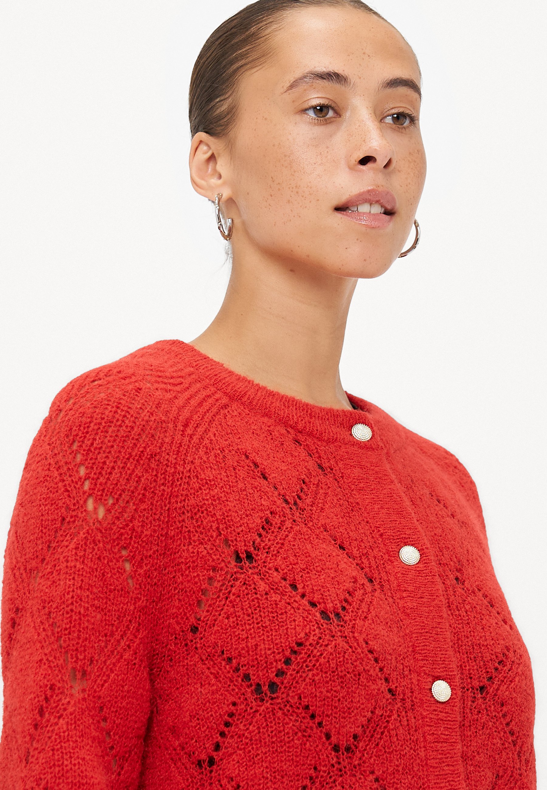 ONLY Petite ONLSUSIA LIFE - Cardigan - salsa