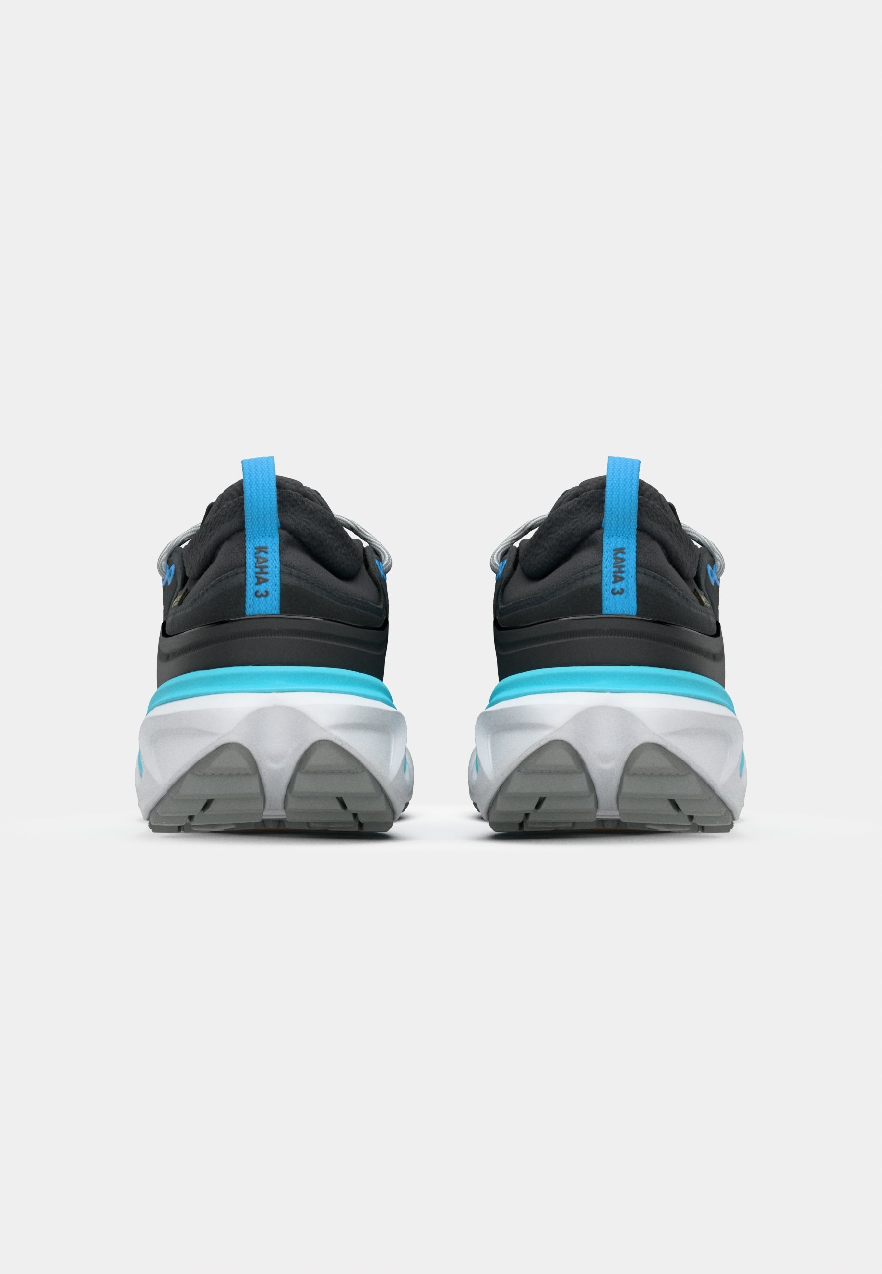 HOKA KAHA 3 LOW GTX - Wandelschoenen - zwart/cieloblauw