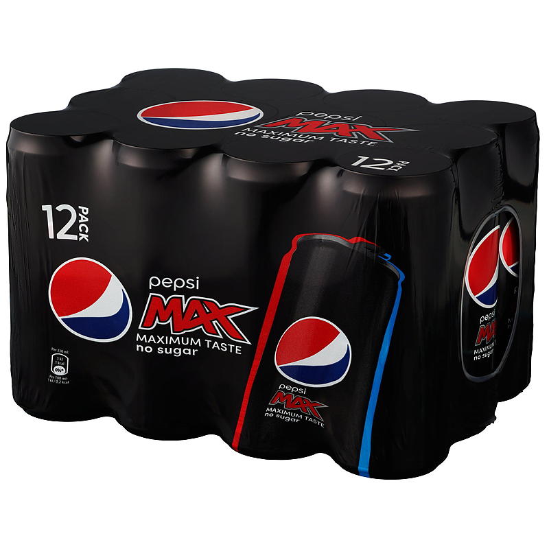 Pepsi Pepsi Max 12 x 0,33 l bokser