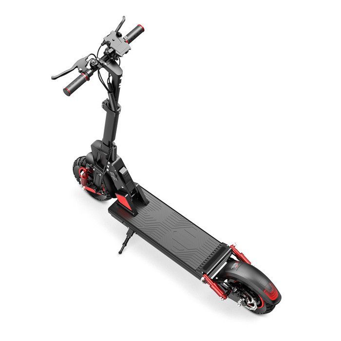Patinete elétrico dobrável AGILERIDE AS-P2 de 10 polegadas, autonomia de 30 a 40 km, bateria de 48 V 15 Ah, motor de 800 W.