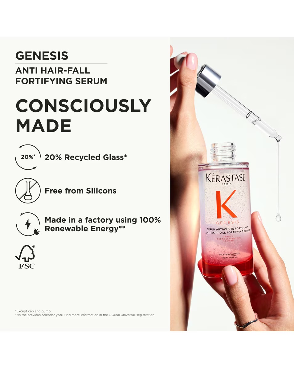 KÉRASTASE Genesis Serum Anti-Chute nostiprinošs serums smalkiem un trausliem matiem ar noslieci uz matu izkrišanu