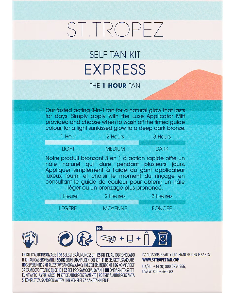 Σετ σερβιέτας ST.TROPEZ Express Selfbruiner