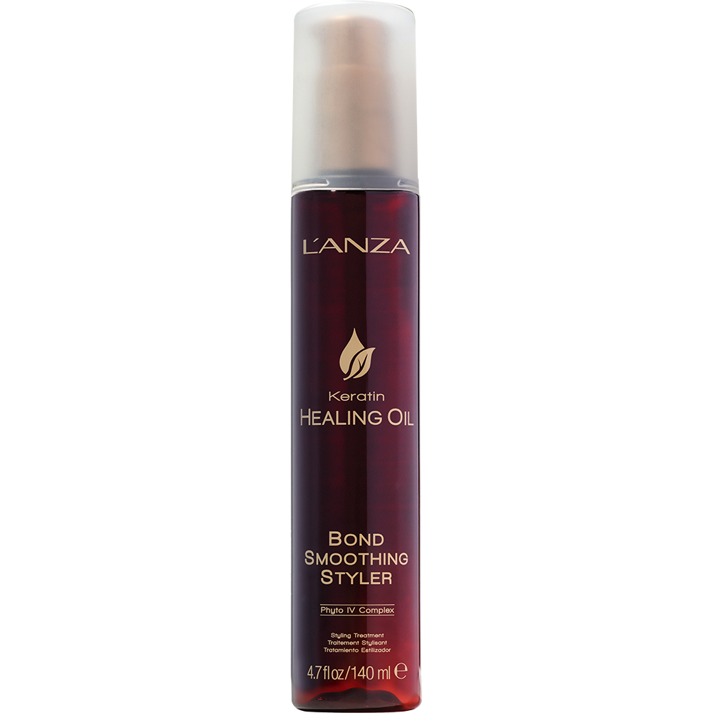 Stilizator za zaglađivanje kose s keratinom i uljem za njegu kose 140 ml - L'ANZA
