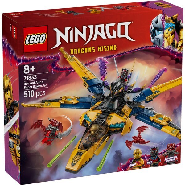 LEGO Ninjago 71833 Trka i Arinov super olujni avion