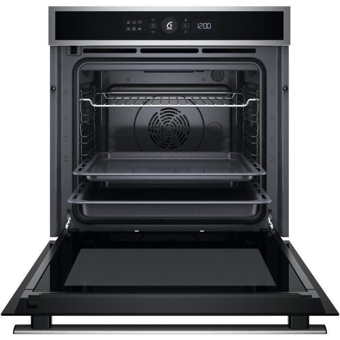 Forno pirolitico WHIRLPOOL WOI4IS8PM0XAF 73 L + Forno a microonde da incasso WMN4I4BXF 22 L
