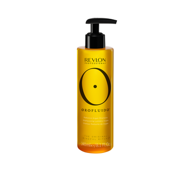 Revlon Orofluido Radiance Argan Shampoo Kirkastava shampoo kuiville ja vaurioituneille hiuksille 240 ml