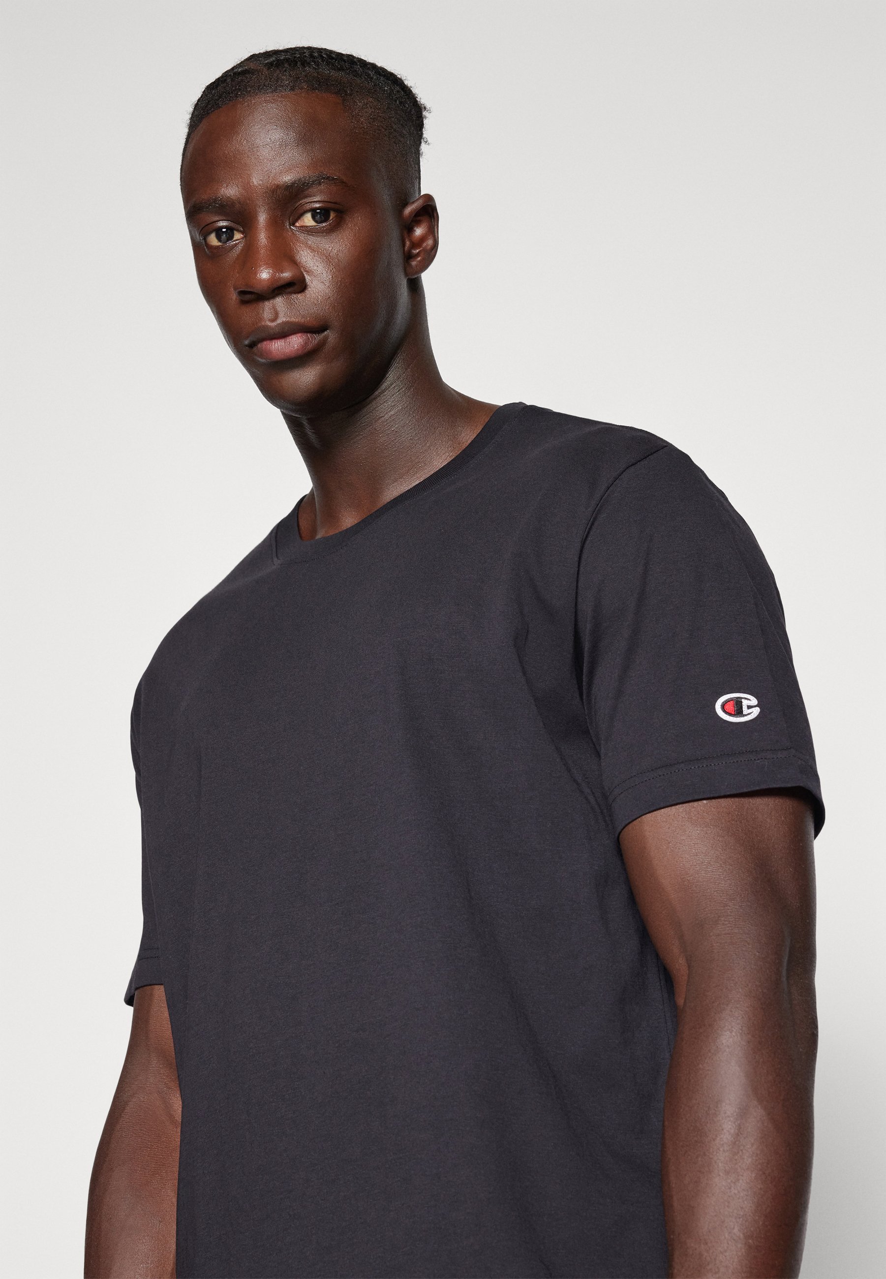 Champion T-shirt met ronde hals (2 stuks) - Basic T-shirt - grijs