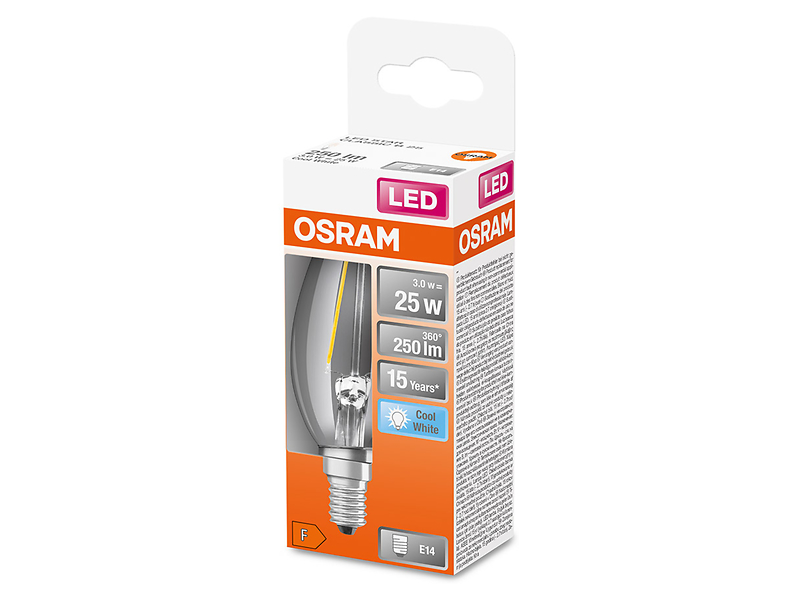 Żarówka LED E14 3W z neutralną barwą światła