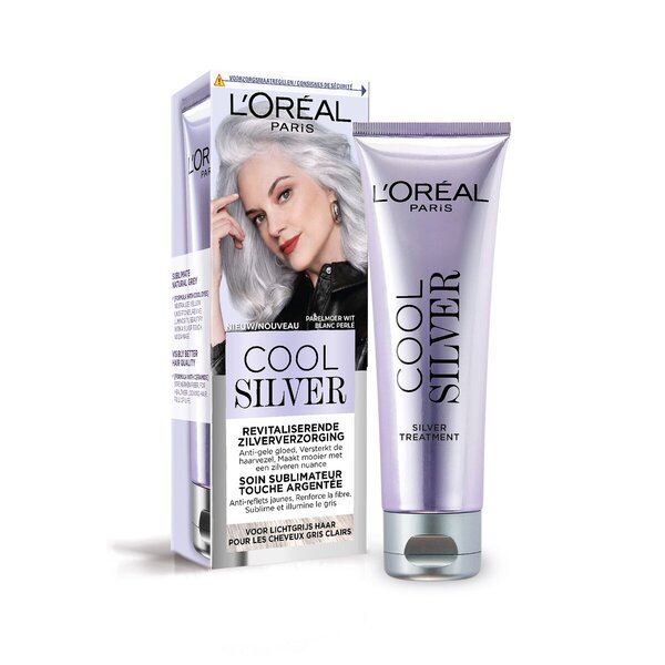L'Oréal Paris Cool Silver 2 ревитализујућа сребрна нега са ефектом бисерне беле боје