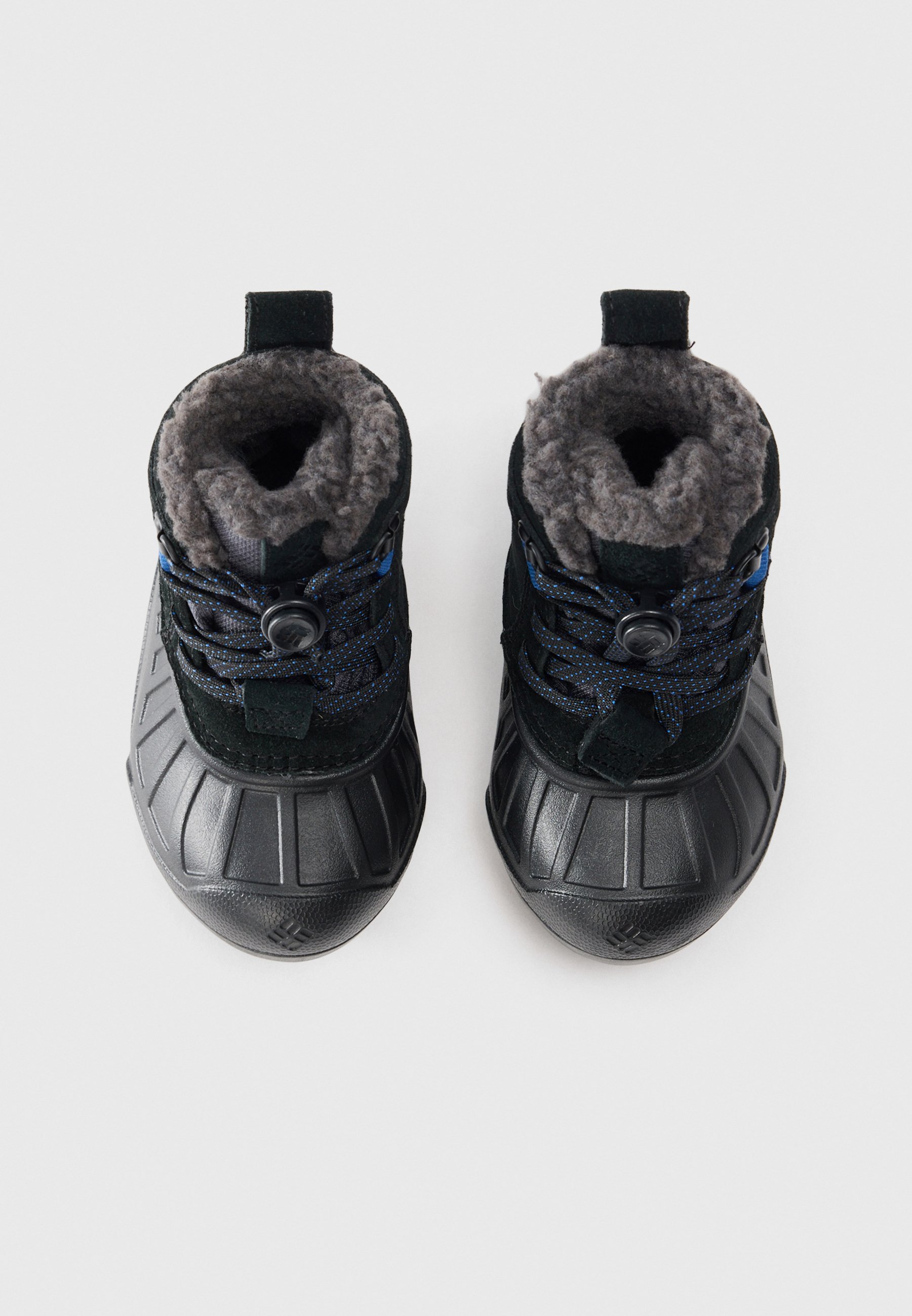 Columbia POWDERBUG ALPINE UNISEX - Winterlaarzen - donkergrijs/bergblauw