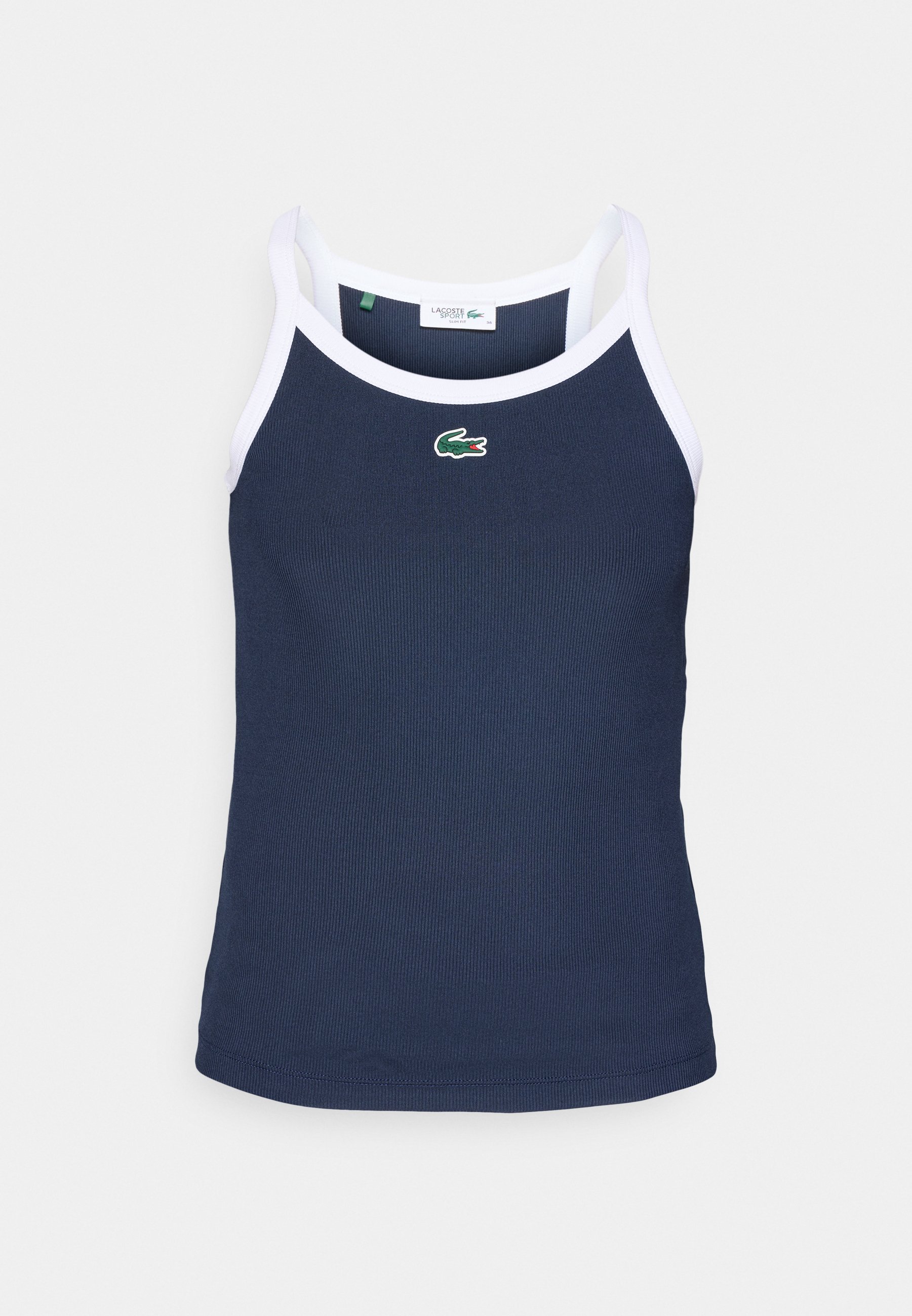 Lacoste Sport Tennis-Tanktop – marineblau/weiß