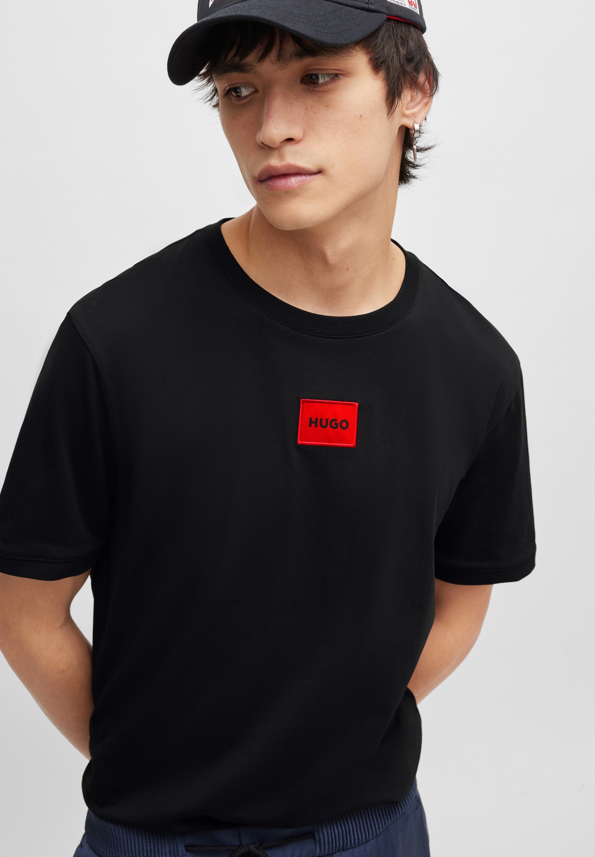 HUGO DIRAGOLINO - T-shirt basique - noir