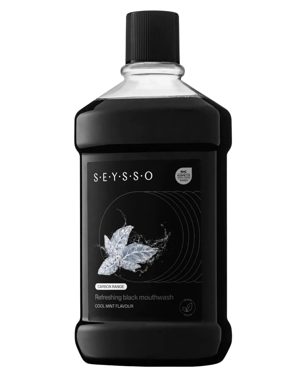 Seysso Carbon Refreshing Black Płyn do płukania jamy ustnej