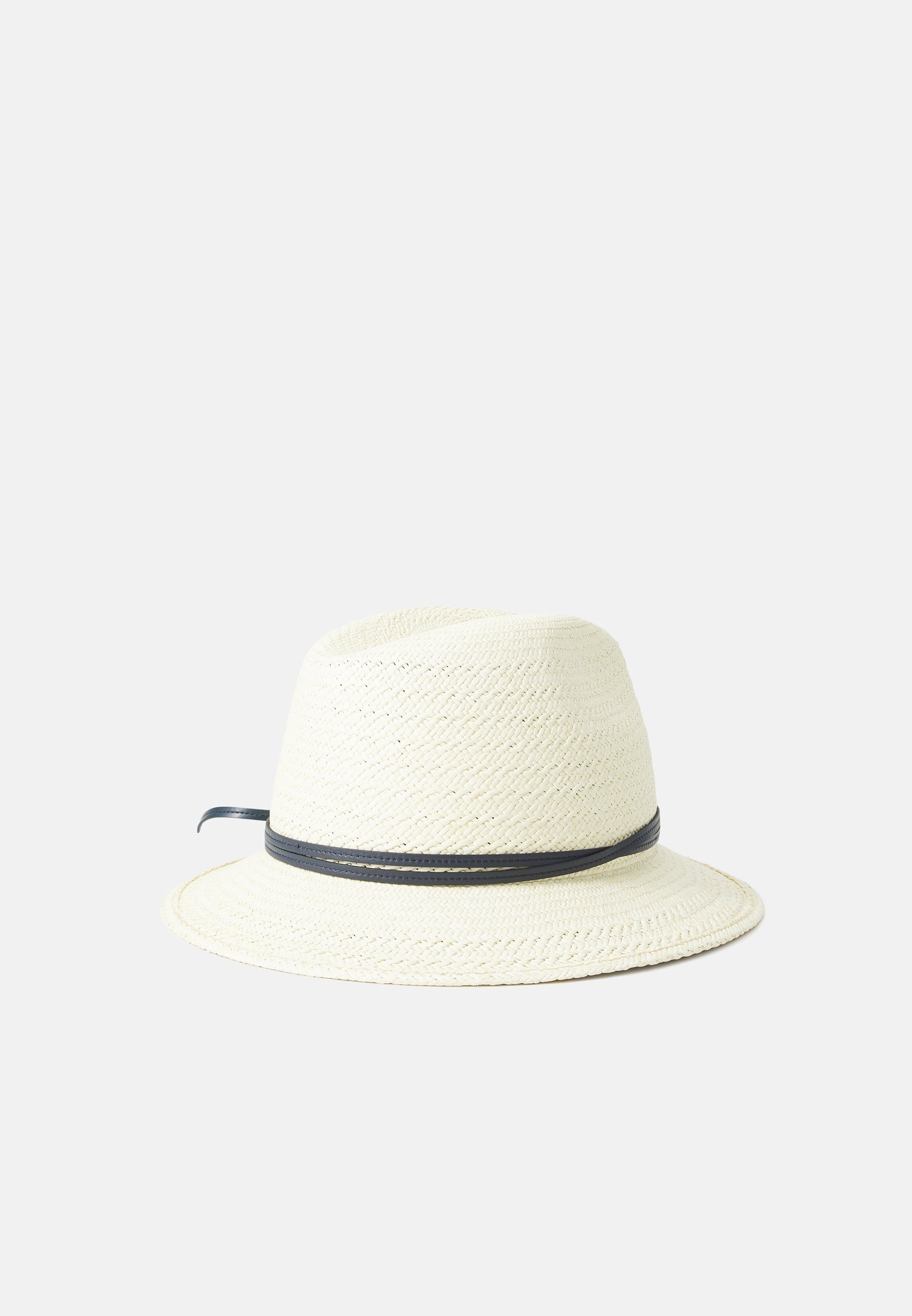 Borsalino FEDERICO UNISEX - Hoed - naturale cinta pelle navy