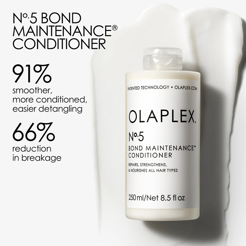 Kondicionér Olaplex N°5 Bond Maintenance posilňuje, hydratuje a dodáva lesk