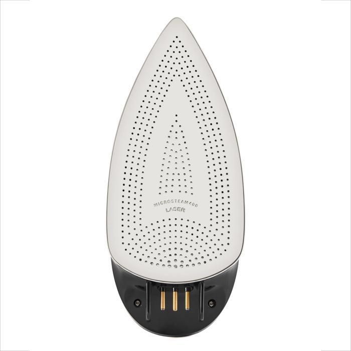 Ferro de passar sem fio Rowenta Freemove, preto e azul, 2400 W, saída de vapor contínuo de 27 g/min, pressão de vapor de 115 g/min