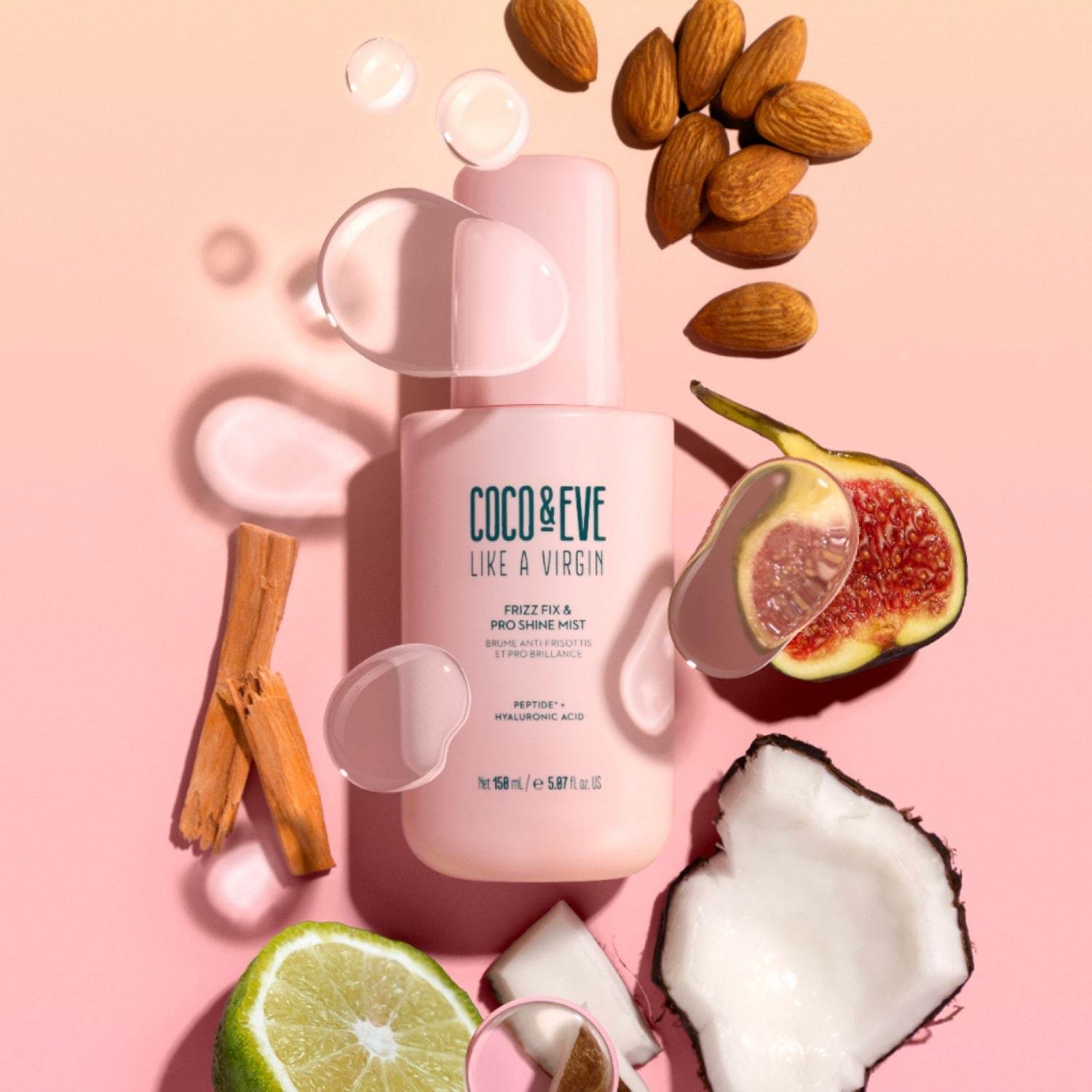 „Coco & Eve“ plaukų formavimo priemonė „Like A Virgin Fizz Fix Fix & Shine Mist“ – 150 ml