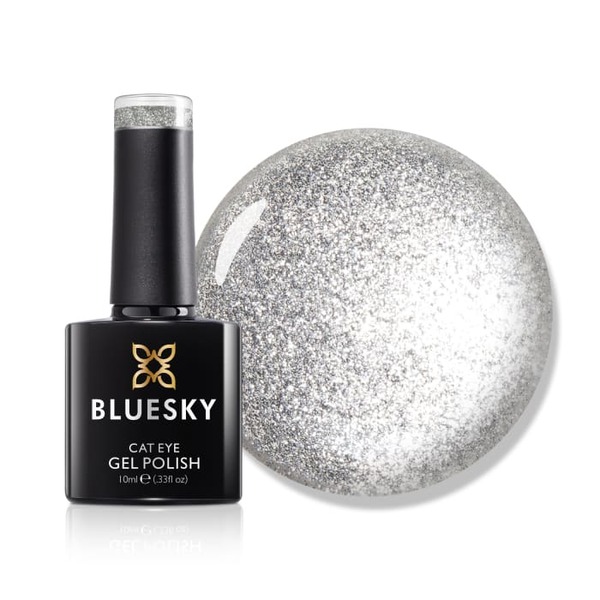 Bluesky Sparkle Diamond Cat Eye Gel - Silver Stardust