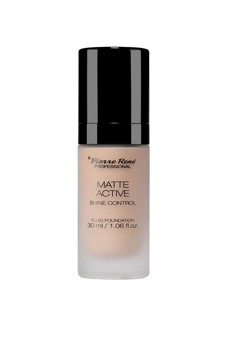 Pierre Rene Matte Active Fluid matujący, 02