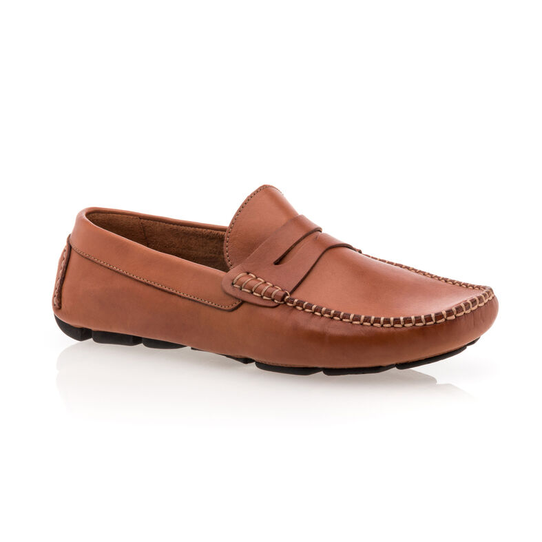 Miesten ruskeat loaferit/veneilykengät