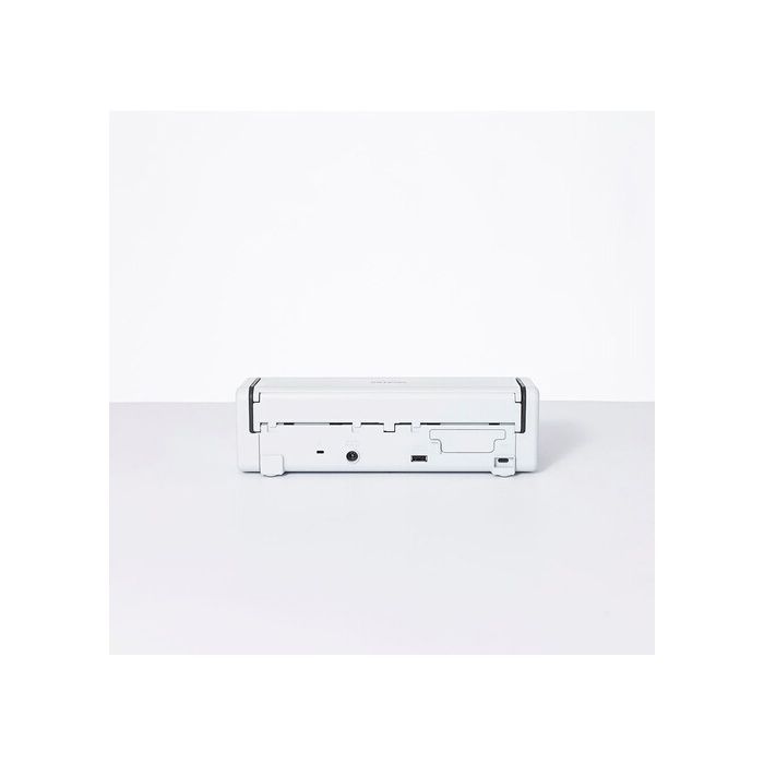 Brother ADS-1300 Compact and Portable Document Scanner, White and Black