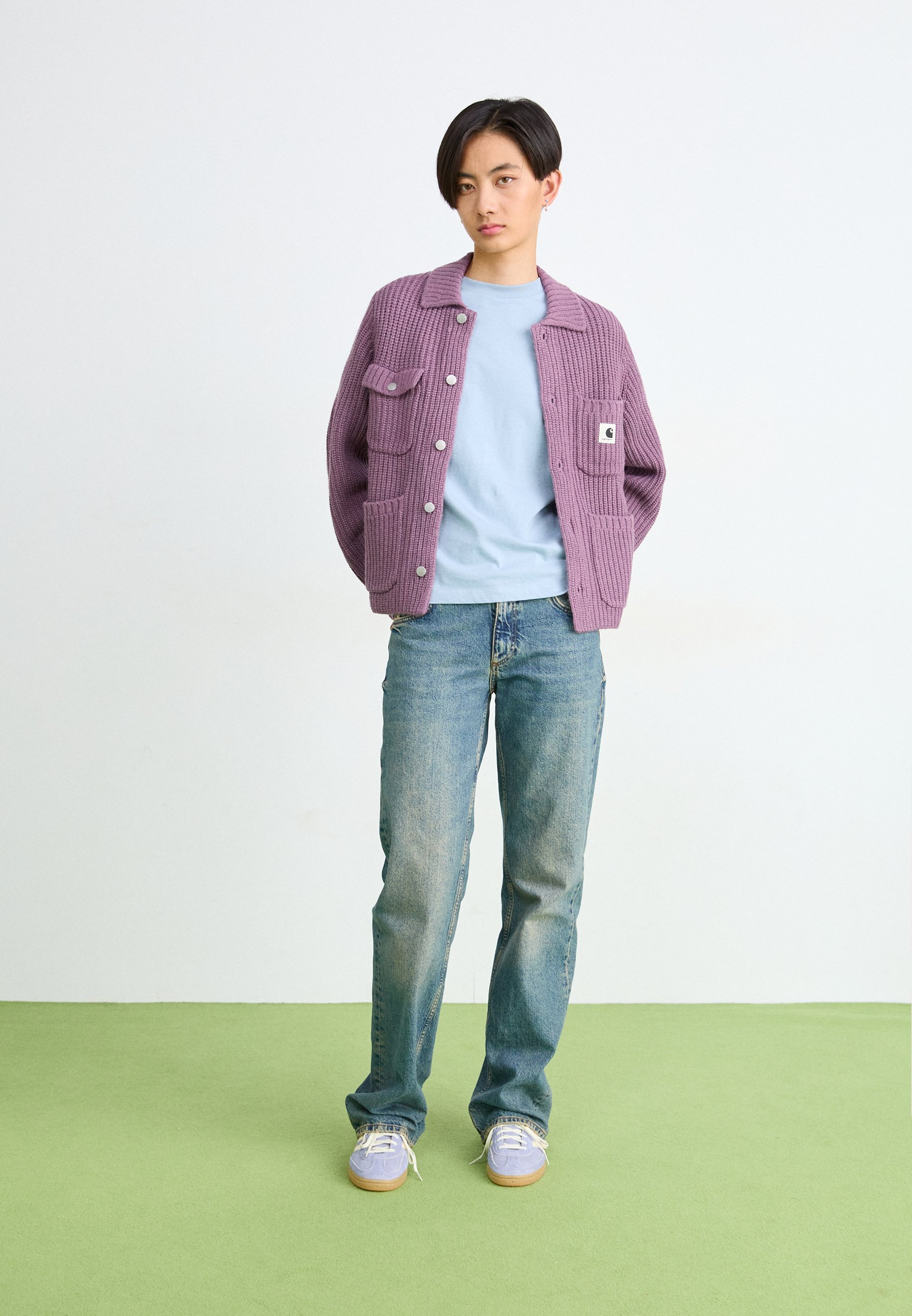 adidas Originals HANDBALL SPECIAL - Tenisky - strieborno-fialová/krémovo biela/guma