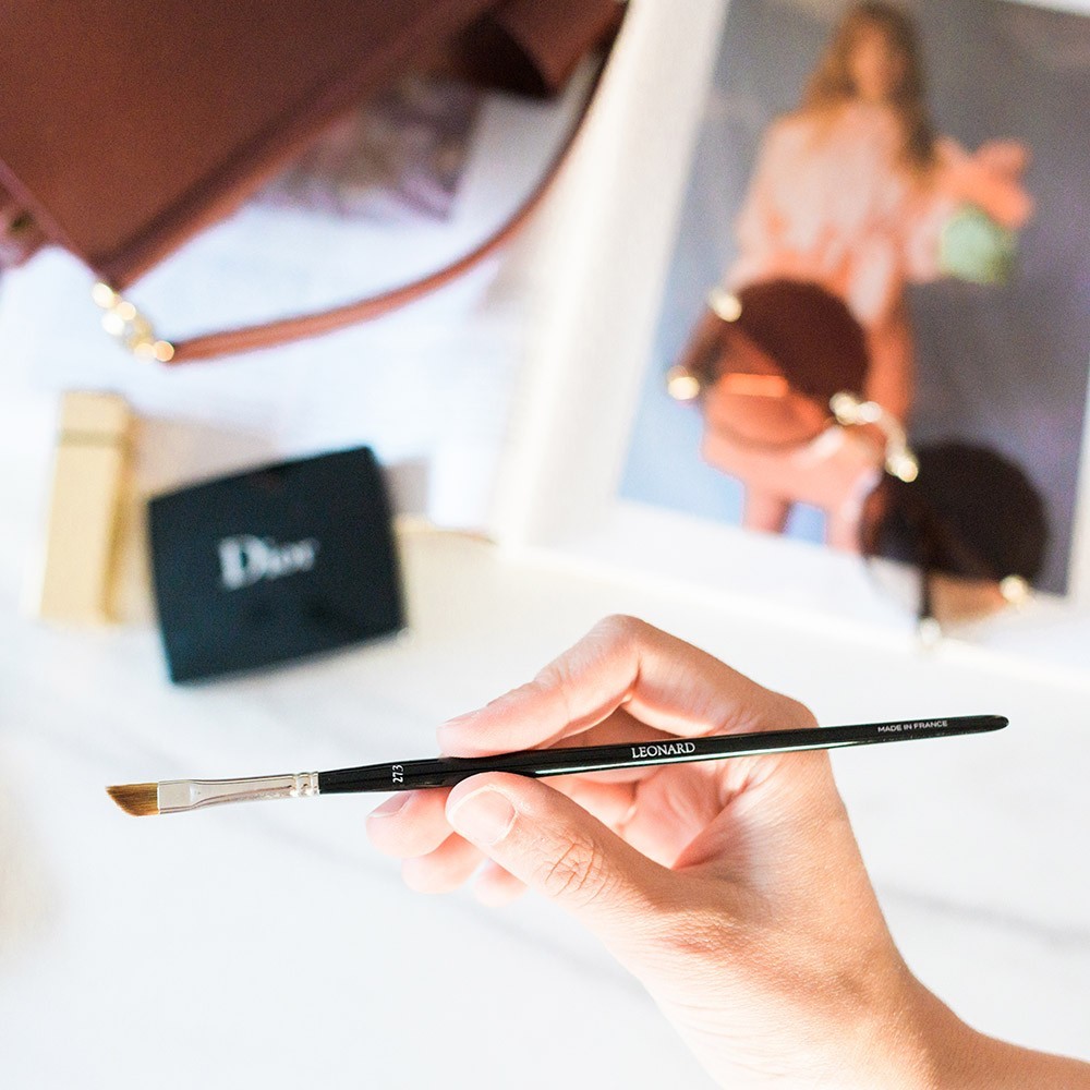 Leonard brushes Pinceau plat biseauté