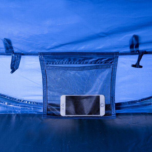 Tenda pop-up para 3 pessoas, azul marinho
