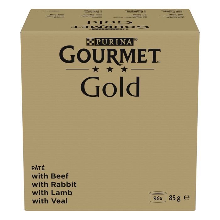 GOURMET GOLD Mousselines - 96 x 85 g - Latas para gatos adultos