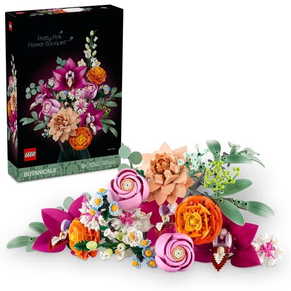 LEGO Botanicals 10342 Ružičasti buket
