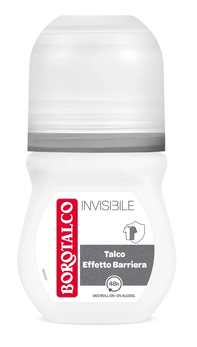 BOROTALCO Borotalco Deo Roll Invisible Grey 50 ml roll-on deodorant 48 uur