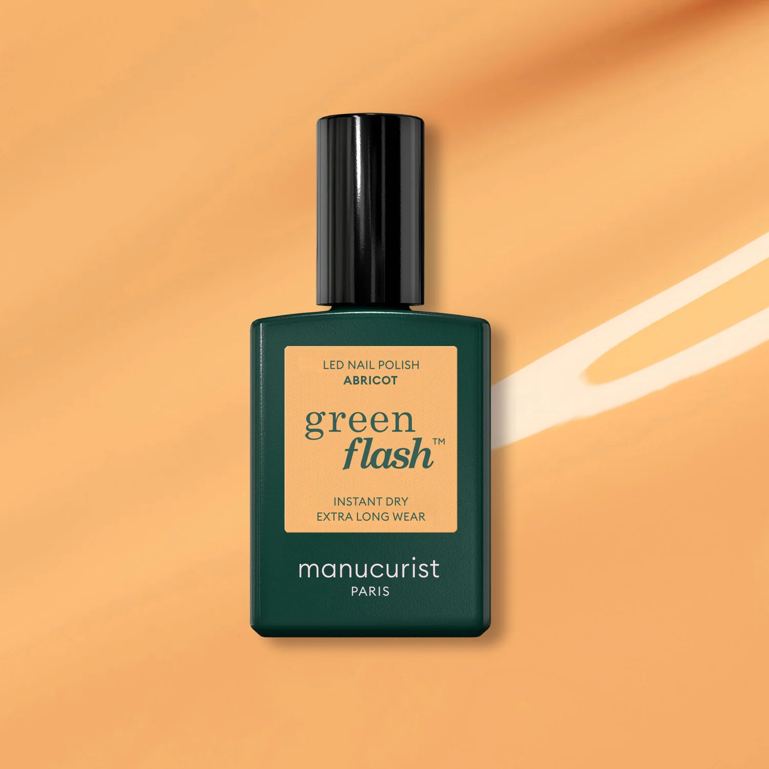 Semi-permanent LED Green Flash™ - 15 ml Abricot