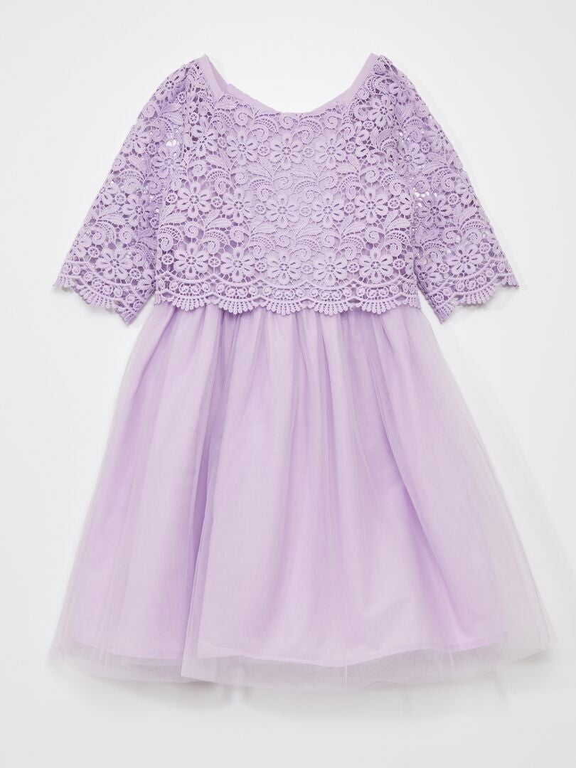Vestido formal - MORADO