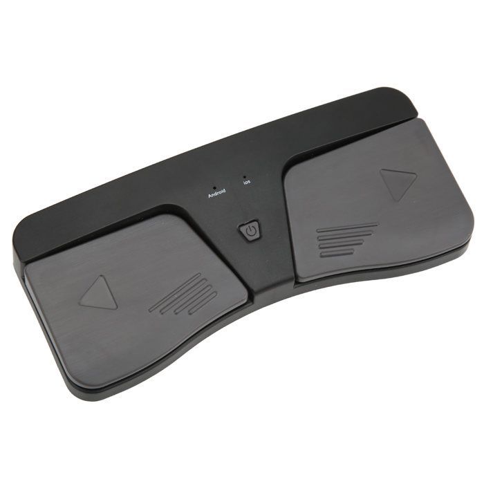 SALALIS - Girapagine musicale wireless, pedale girevole, accessorio in ABS per esibizioni dal vivo