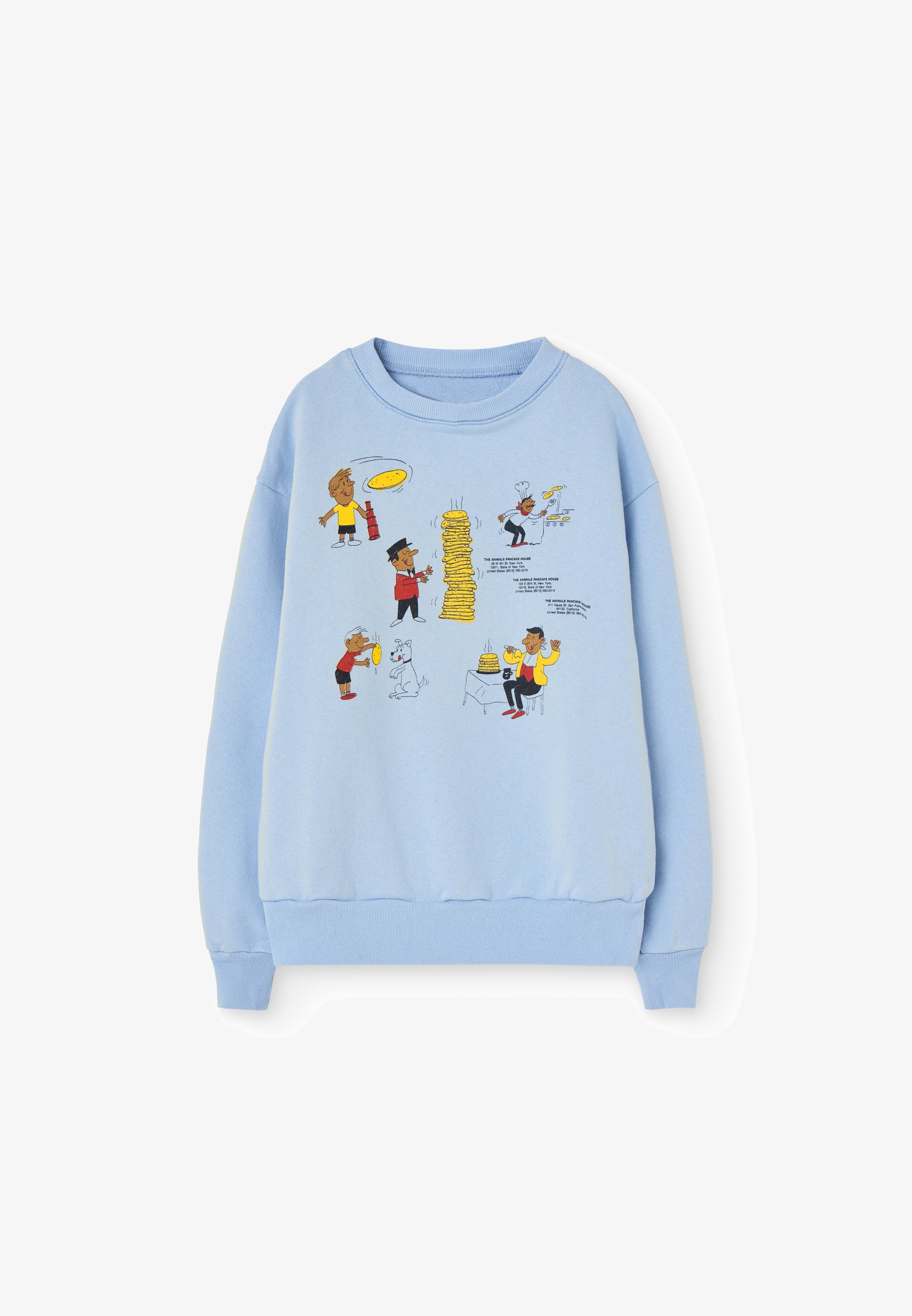 THE ANIMALS OBSERVATORY BEAR UNISEX - Sweatshirt - zachtblauw