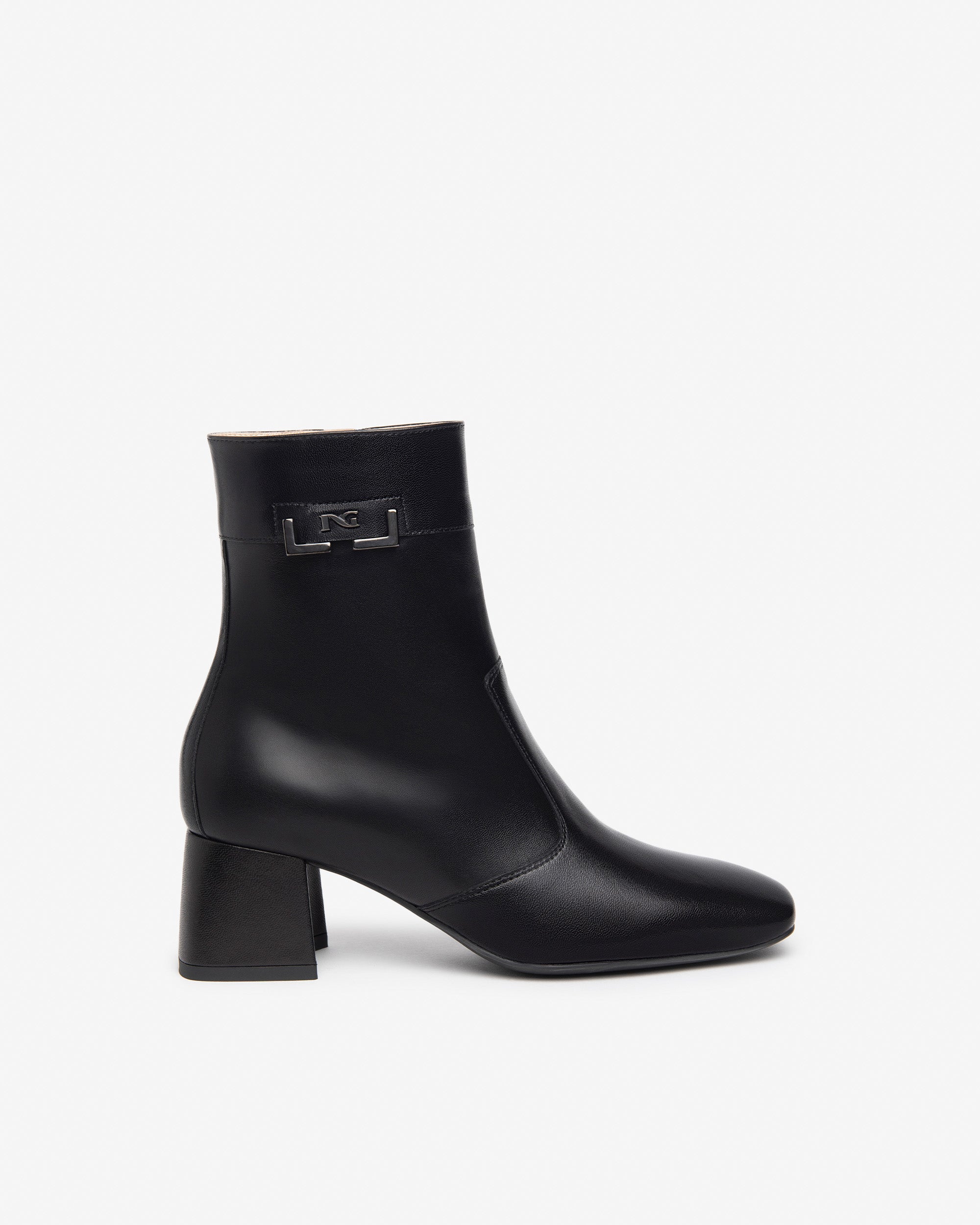  Damen-Ankle-Boots aus Leder