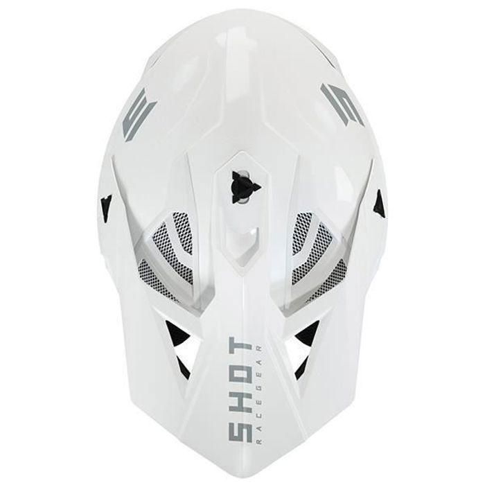 Casco Shot Lite Solid White Matt
