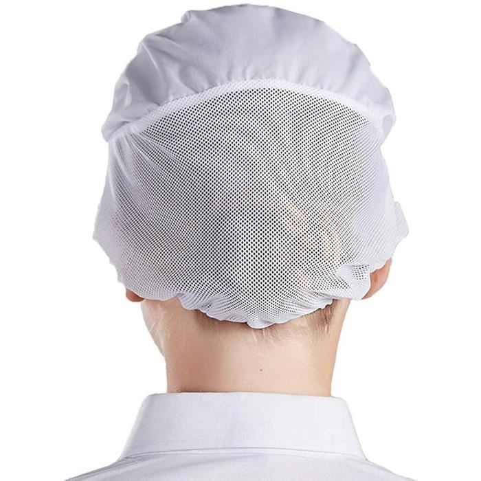 Chef's Beret - Unisex - 3-Piece Set - Breathable Mesh - Comfortable - Adjustable