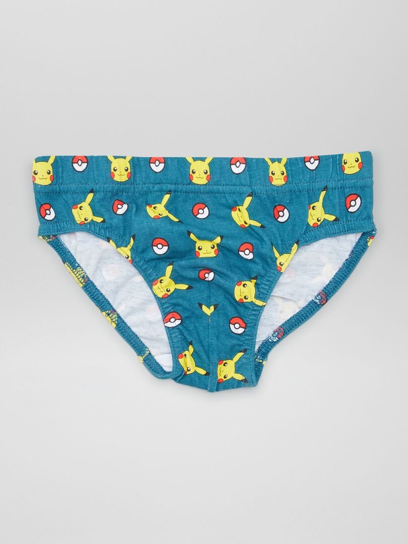 Zestaw 5 majtek „Pokemon” – BIAŁE