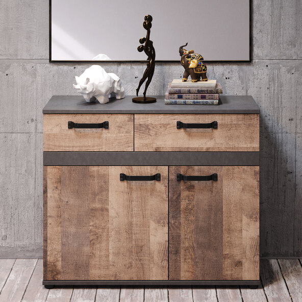 Commode met strepen