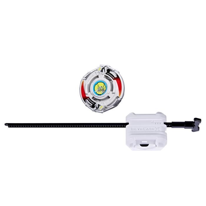Beyblade X Starter Pack X-Over Project Driger Slash 4-80P, balans-tol en lanceerder, geschikt voor kinderen vanaf 8 jaar.