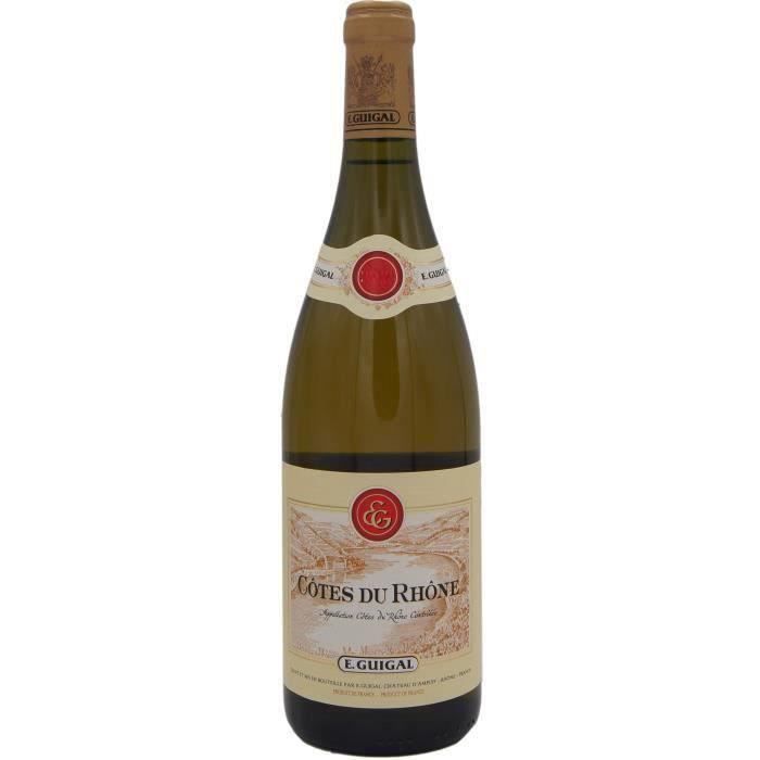 Domaine E. Guigal 2024 Côtes du Rhône - Vino blanco del Valle del Ródano