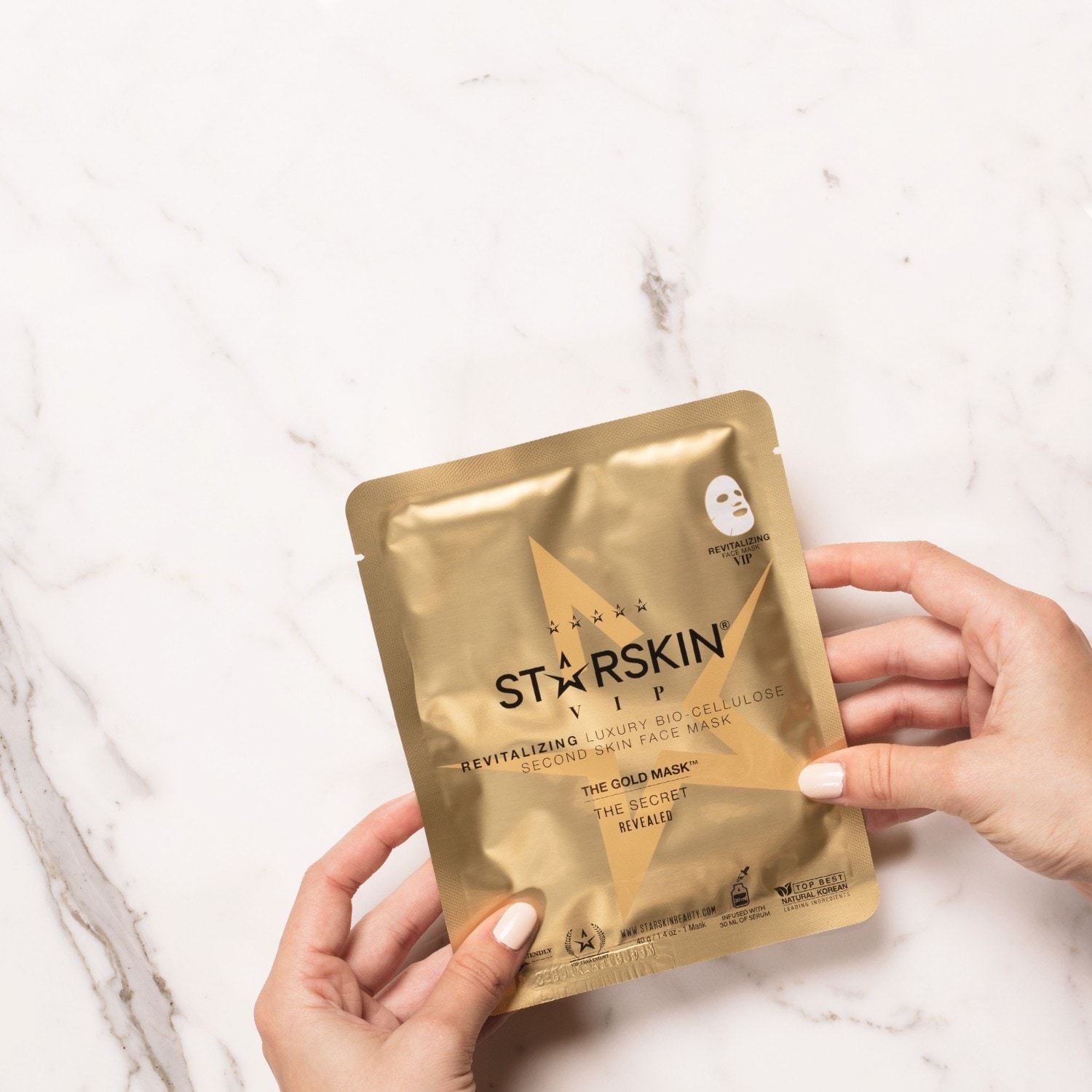 STARSKIN® VIP maska za lice Zlatna maska 3+1 pakovanje -